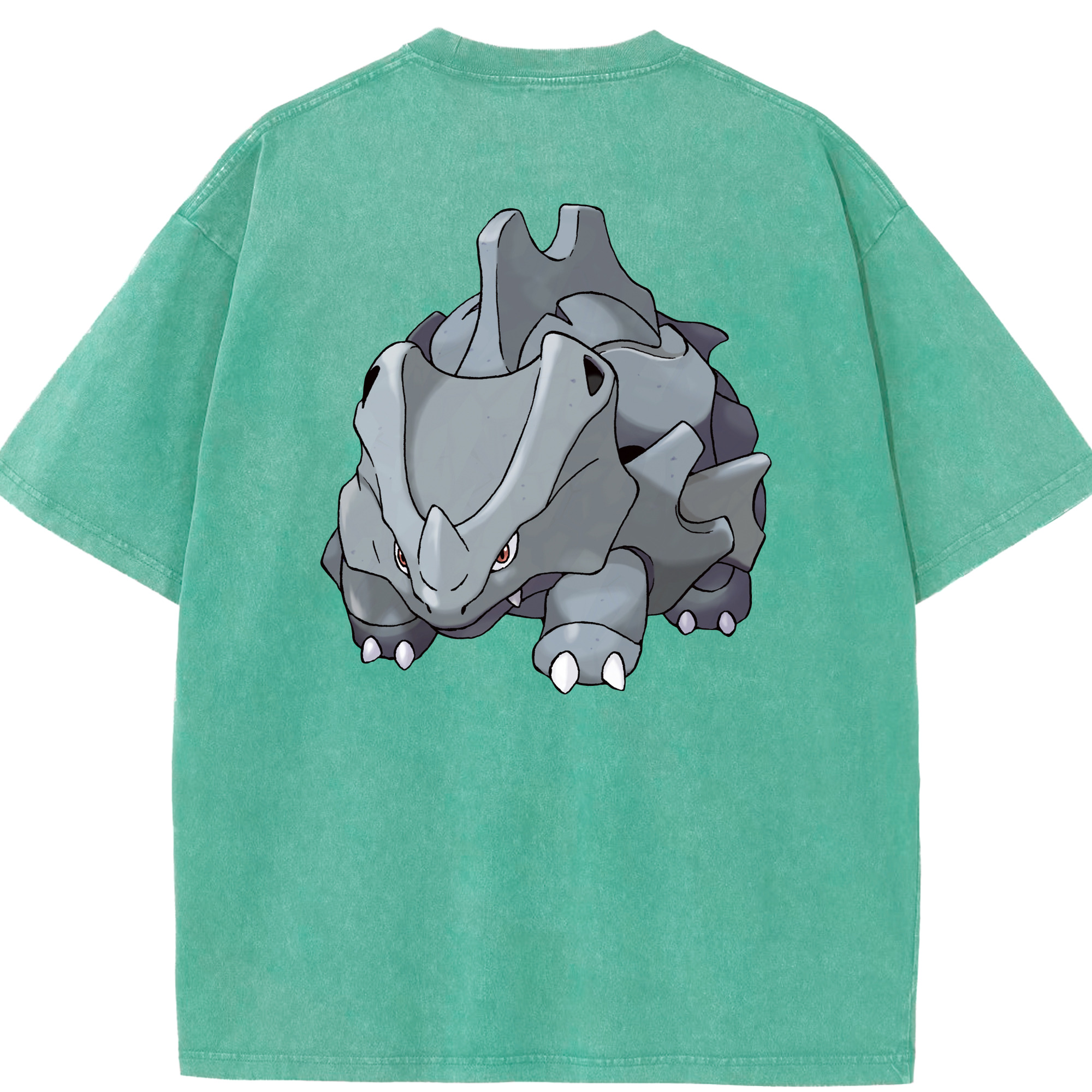 （画像用） ポケットモンスター Pokémon 綿100% ヴィンテージ風 半袖Tシャツ（背面プリント）